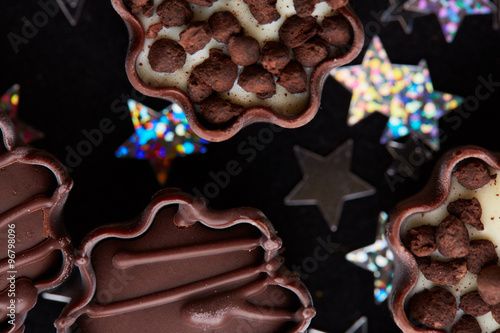 delicious chocolate candies