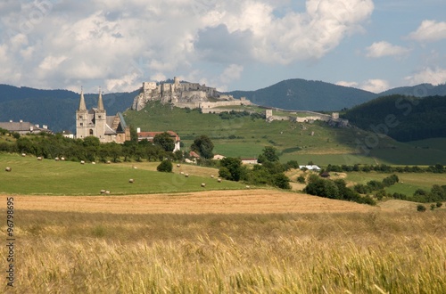 Spisska Kapitula and Spissky castle, Slovakia photo