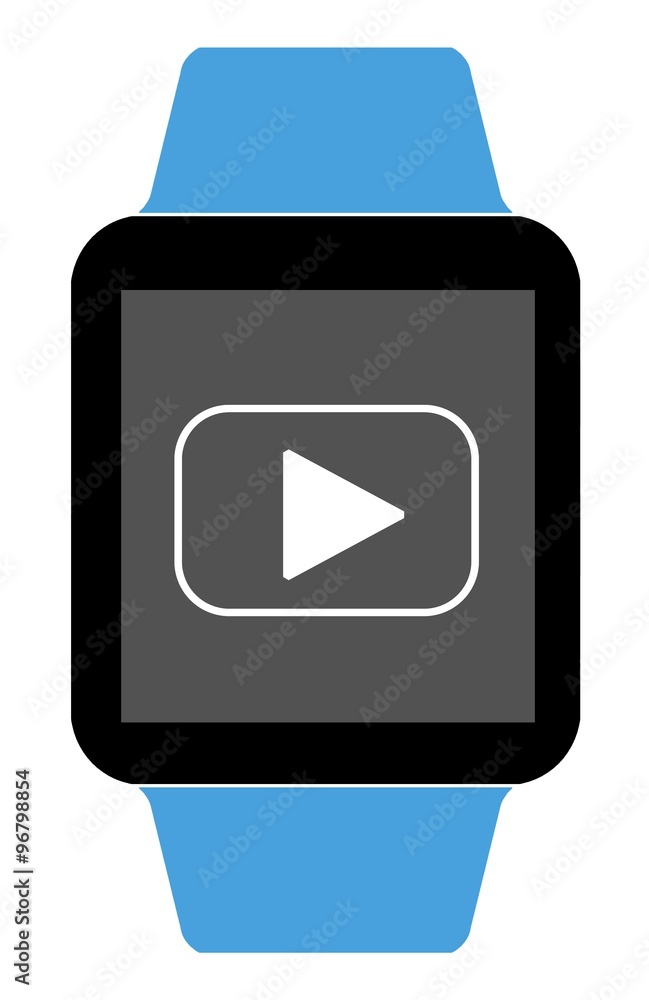 Lecteur vidéo dans une montre connectée Lecteur vidéo dans une montre connectée