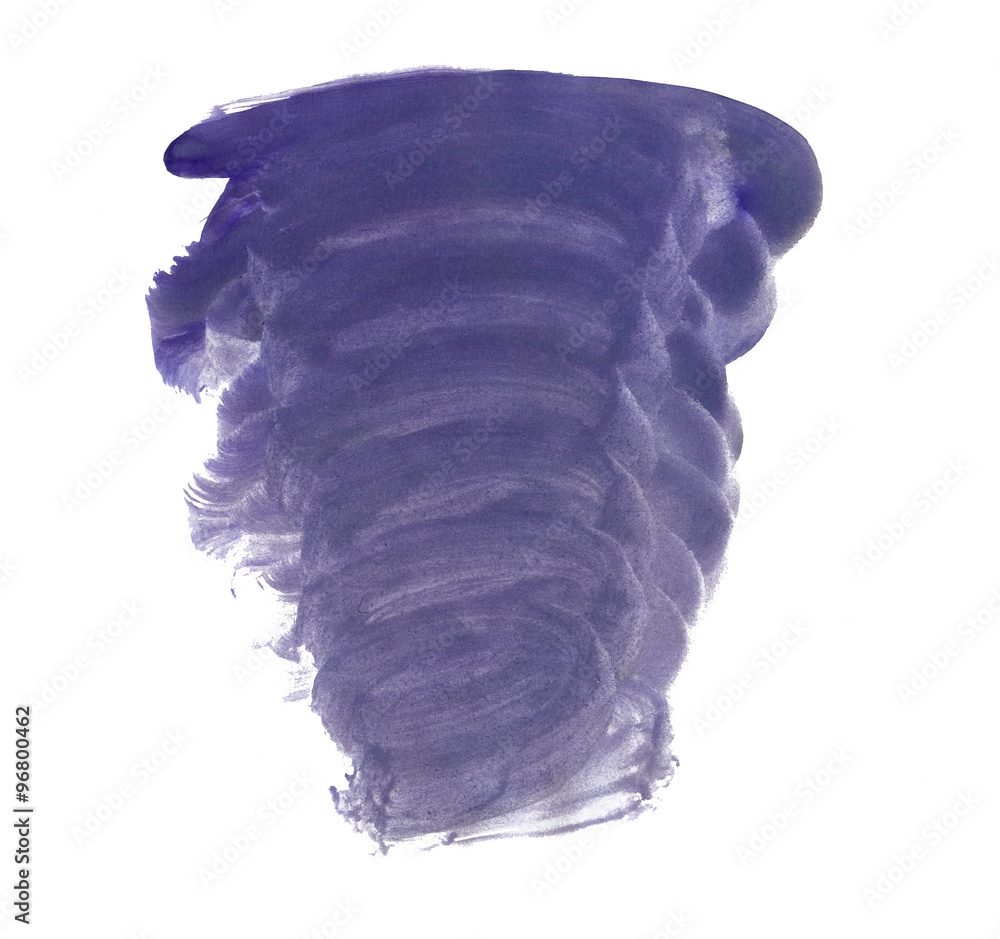A fragment of the purple background painted with gouache A fragment of the purple background painted with gouache