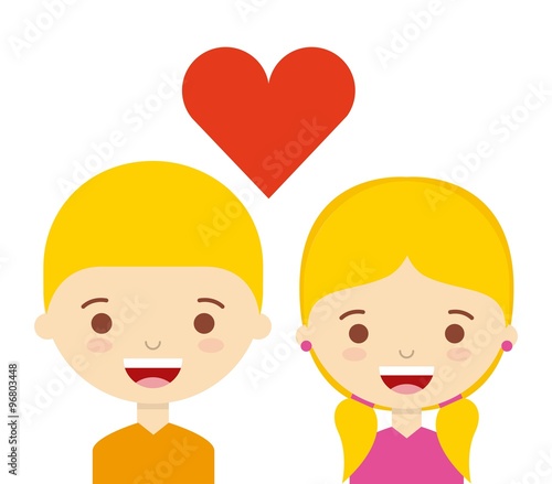 love couple design 