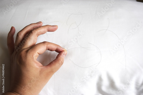 抜け毛のイメージ