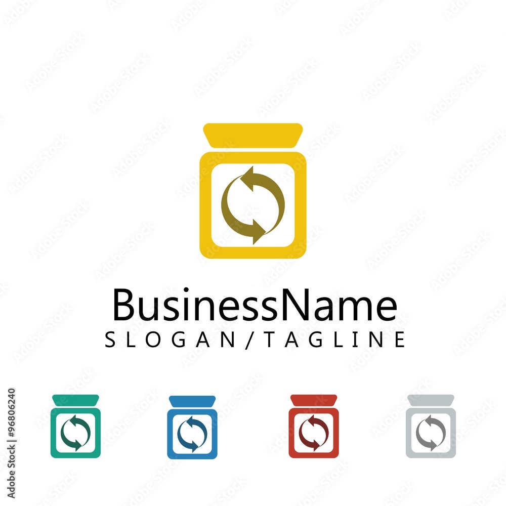 cleaning logo logo icon Vector