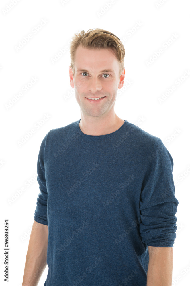 Portrait Of Smiling Man In Casuals Portrait Of Smiling Man In Casuals