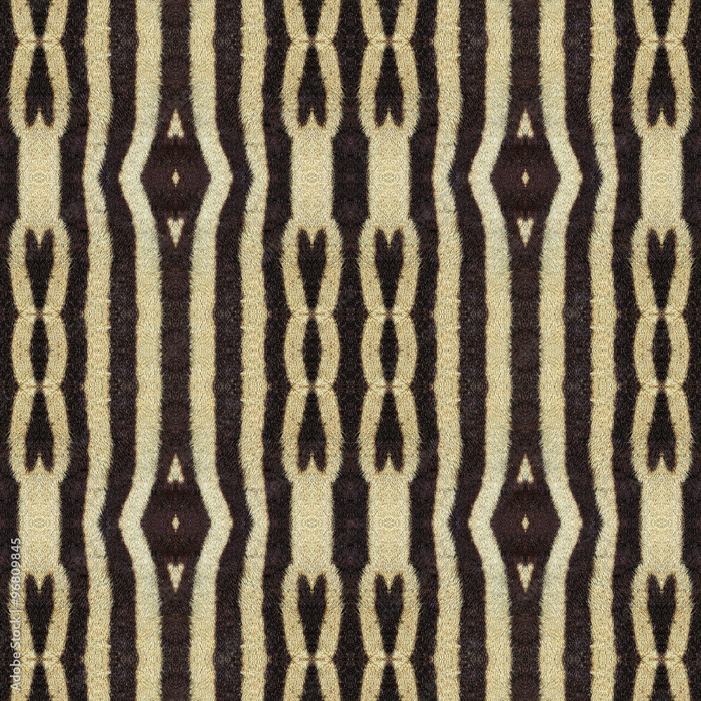 Fototapeta premium Abstract zebra seamless background.