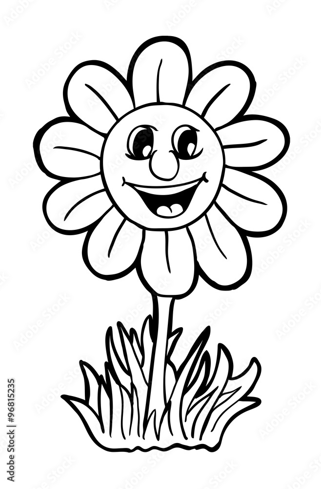 Sunflower with smile