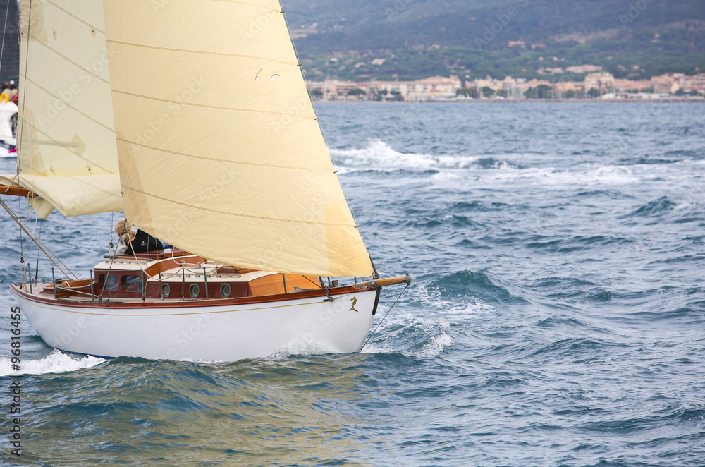 Fototapeta premium les voiles de saint tropez