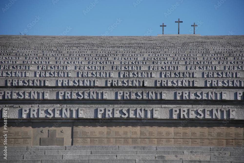 Obraz premium Military Cemetery, Friuli