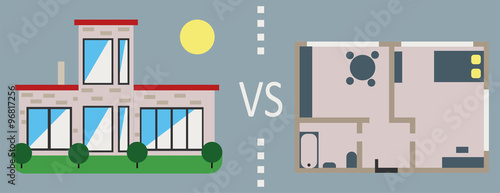 house vs apartment