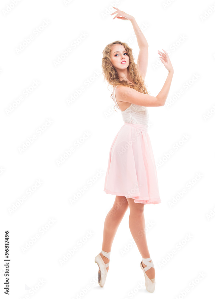 Young woman dancer