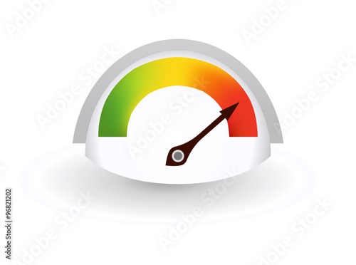 Speedometers or general indicators with needles.