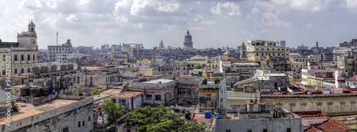 Panorama über den Dächern von Havanna