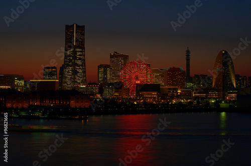 横浜みなとみらい 夜景 © koichimarcao