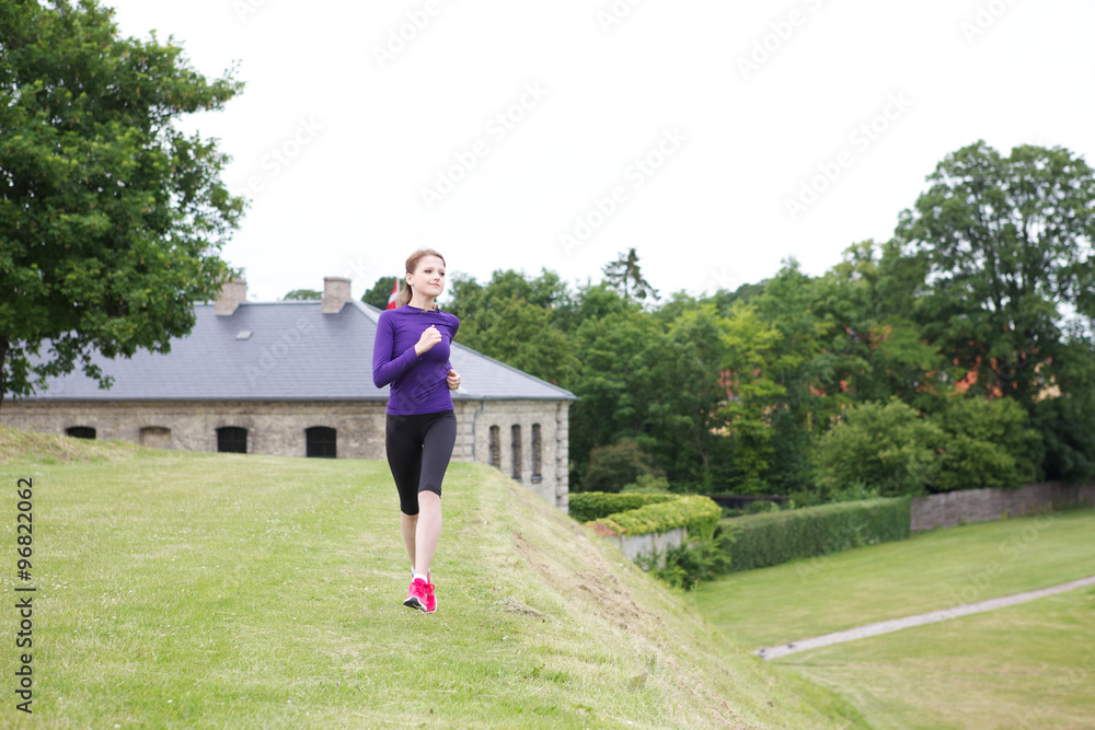 running woman running woman