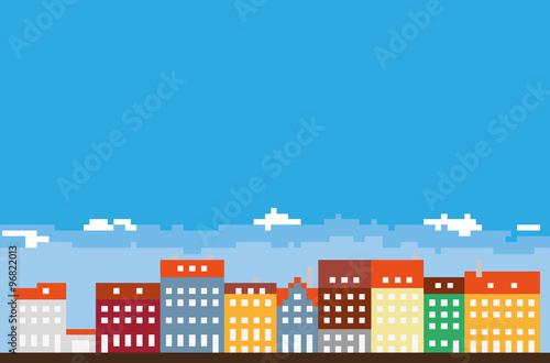Nyhavn cityscape from Copenhagen, Denmark