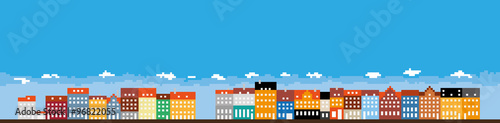 Nyhavn cityscape from Copenhagen, Denmark