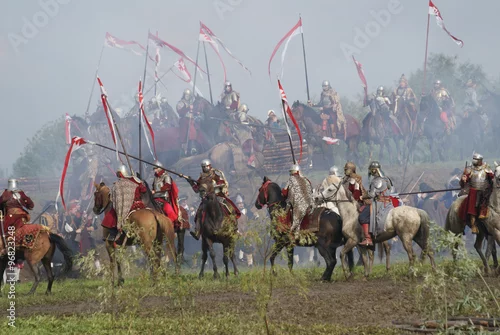 Fototapeta Polska Husaria w Bitwie