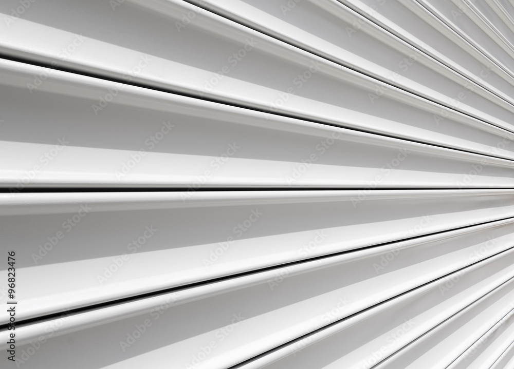 Obraz premium shutter door perspective
