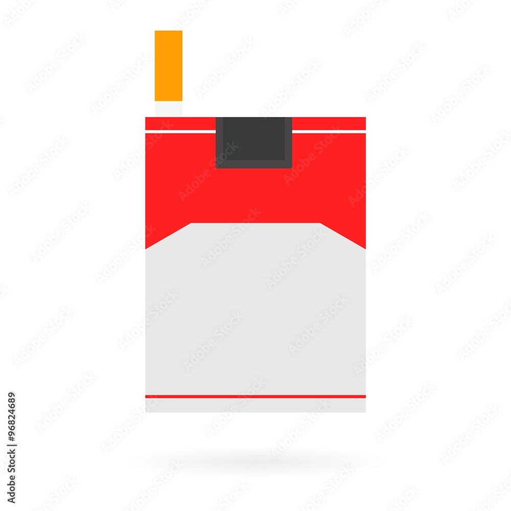 Cigarette flat icon Cigarette flat icon