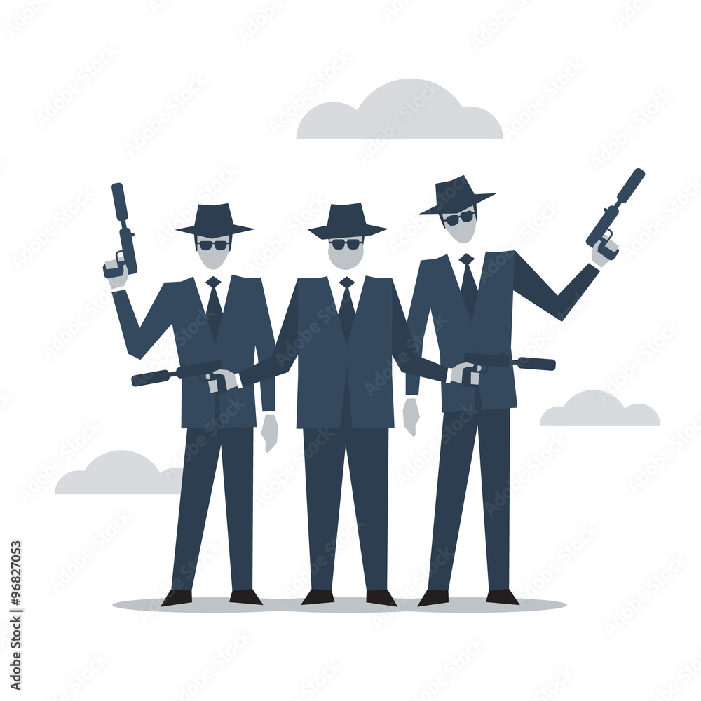 Mafia illustration Mafia illustration