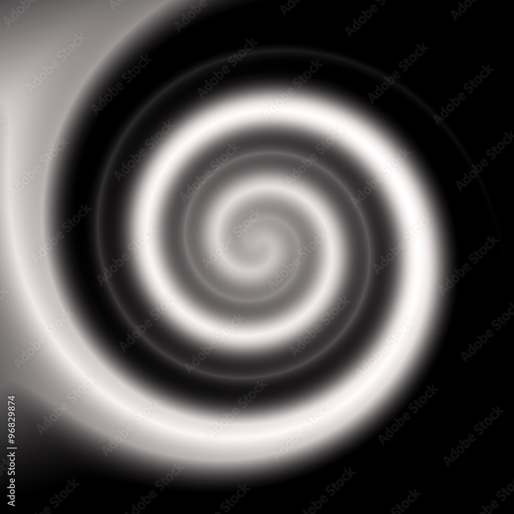 Abstract background of contrast black-and-white spiral swirl Abstract background of contrast black-and-white spiral swirl