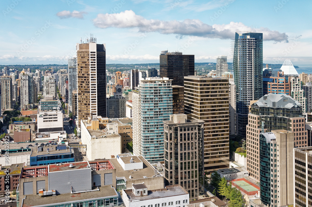Obraz premium Vancouver von oben