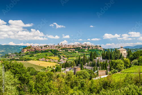 Obraz na płótnie Historic town of Orvieto, Umbria, Italy w salonie