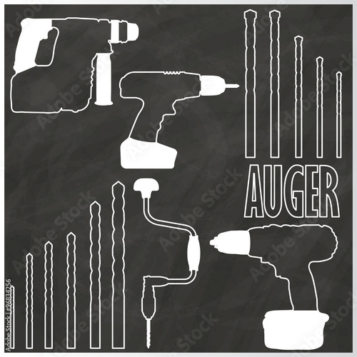 white drill stripe icon