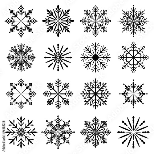christmas snowflake set