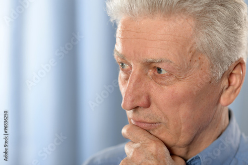 portrait of a senior man 