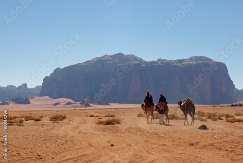 Jordanie, nomades dans le désert du Wadi Rum