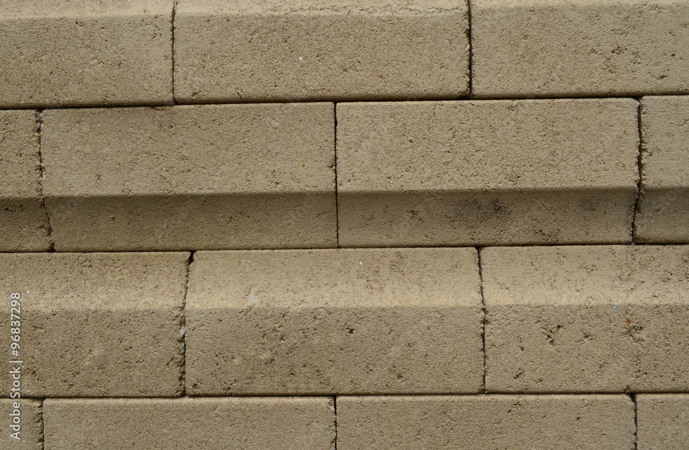 Fototapeta premium Brown brick wall