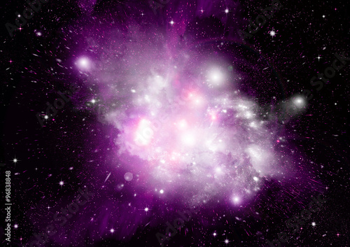 Stars, dust and gas nebula © marusja2