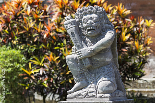 Temple in Bali, Indonesia on a beautiful sunny day