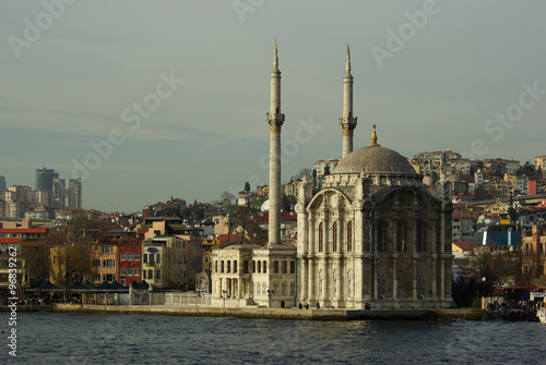 Istanbul, la mosquée Ortaköy, Turquie