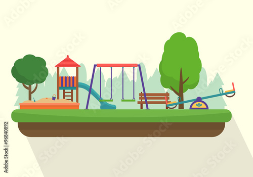Kids playground set.