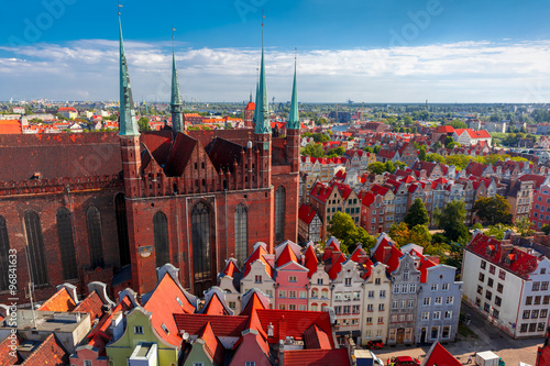 St Mary Church in Gdansk, Poland
