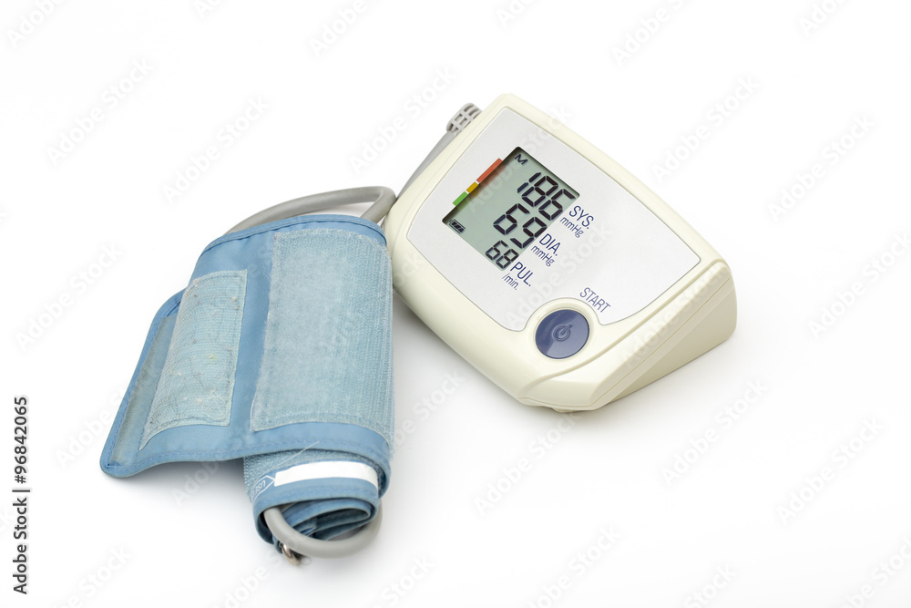 tonometer on the white background tonometer on the white background