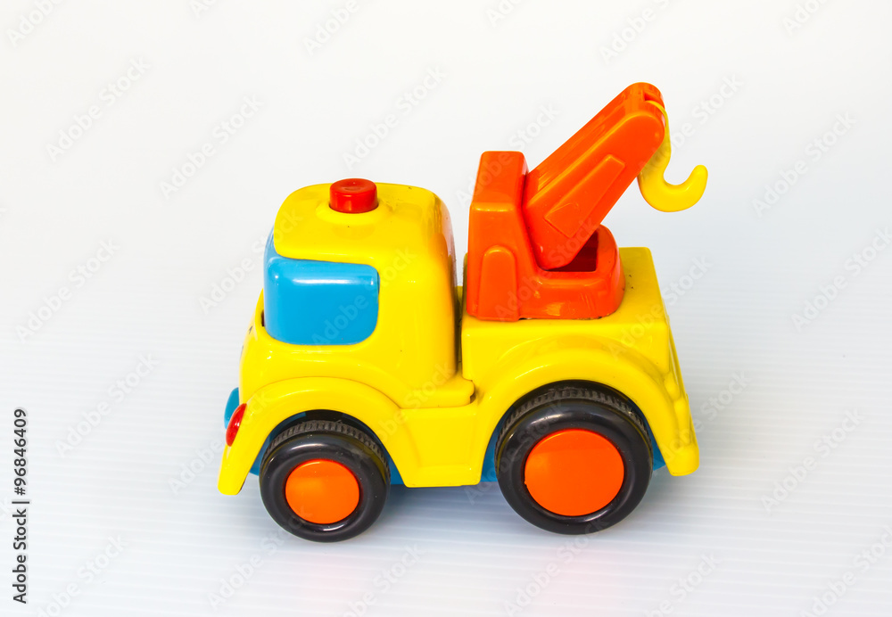 Naklejka premium car toys crane with hook