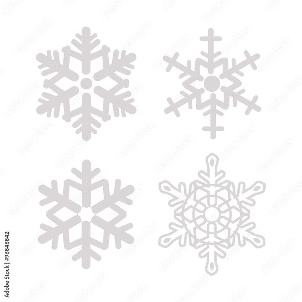 Simple snowflake part 3 with variation style 