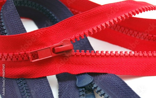 Zipper close up