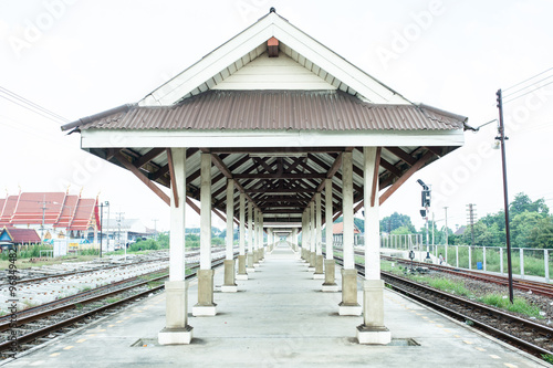 Thai railway station 