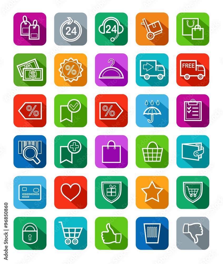 Buy, Internet, payment, delivery, icons, linear, solid color. Buy, Internet, payment, delivery, icons, linear, solid color.