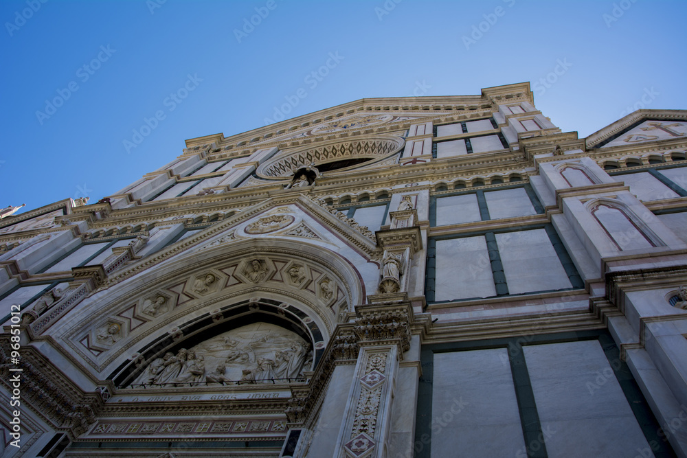 basilica di santa croce church in Florence