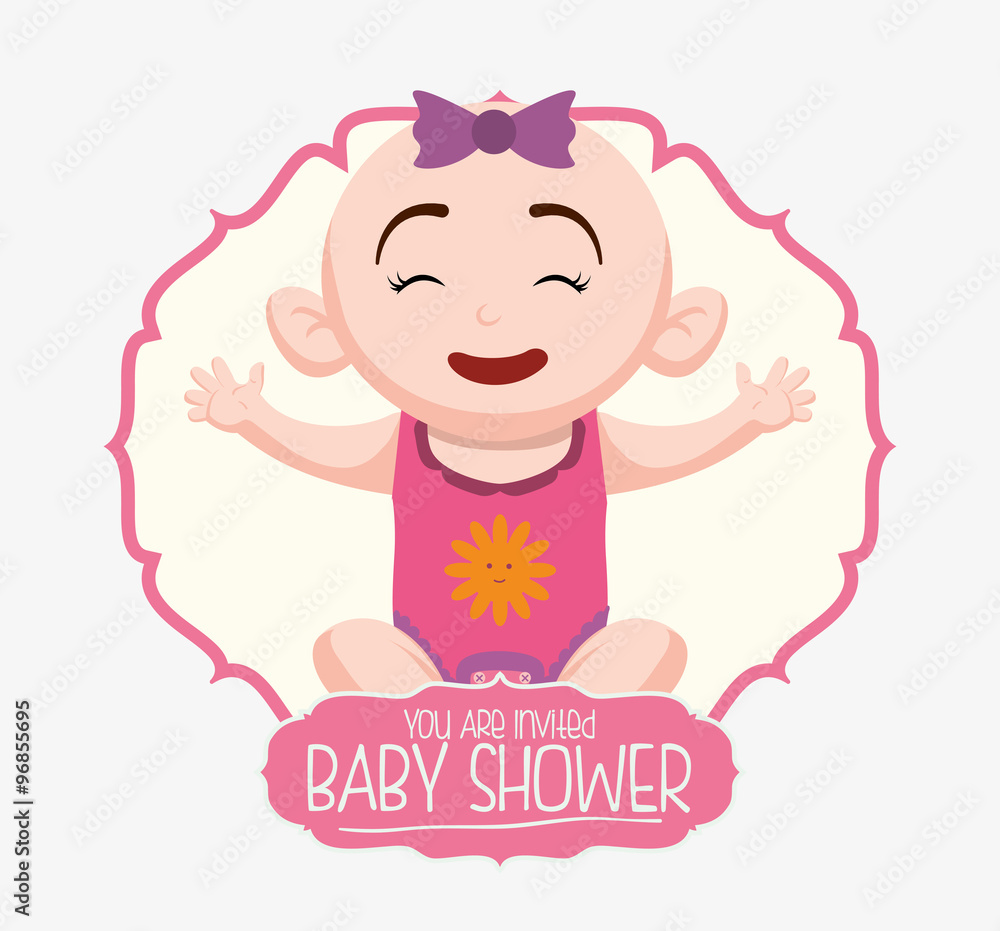 Baby shower invitation card Baby shower invitation card