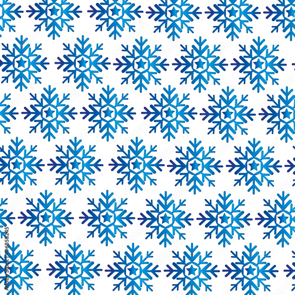 snowflakes pattern
