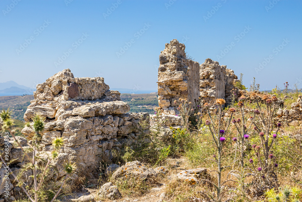Castle of Antimachia, Kos, Griechenland