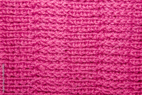 Wool Knitted Pattern. Closeup Fabric Background