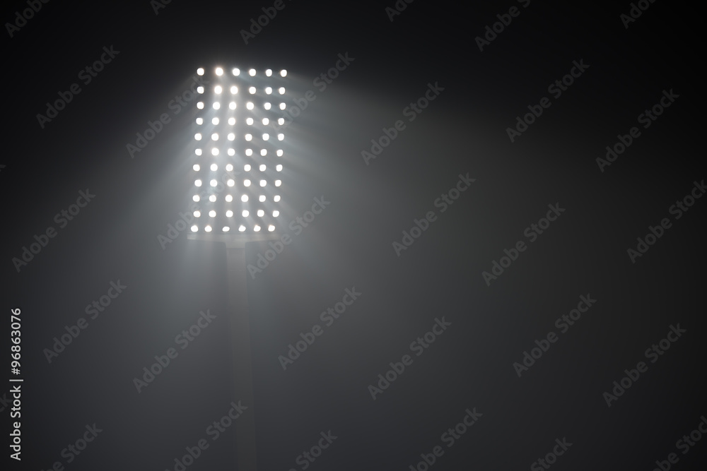 Naklejka premium światła stadionowe