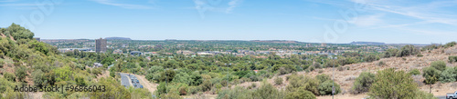 Panoramic view of the Western parts of Bloemfontein